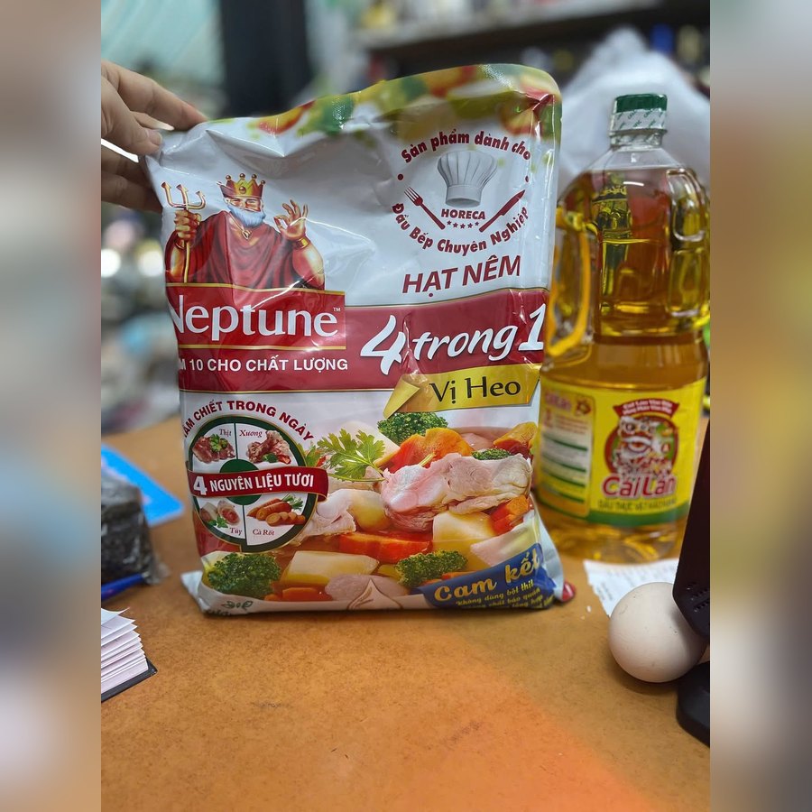 Hạt nêm Neptune 4 trong 1 vị heo – dòng Horeca